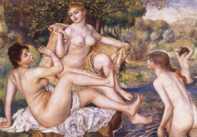 Pierre-Auguste Renoir The Bathers oil painting image